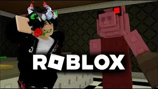 Piggy but it's Pig-E!! + Roblox