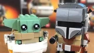 Распаковка и обзор лего The Mandalorian and the Child 75317 BICK HEADZ STAR WARS.