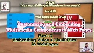 Customizing and Embedding Multimedia Components in Web Pages (Part-3) 
