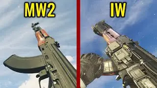 COD MW2 2022 vs INFINITE Warfare - Weapons Comparison