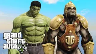 Hulk vs Gorilla Grodd