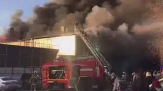 ❗️Очередной пожар ..Самара,рядом с ТРЦ «ЗВЕЗДА», погибших и пострадавших нет