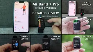 Xiaomi Mi Band 7 Pro ( English Version ) - Detailed Review | GPS NFC Smartband | Global Smart Band