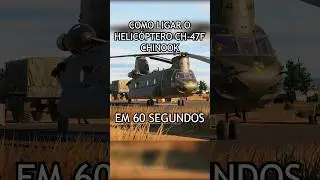Como ligar o helicóptero Chinook em 60 segundos #dcsworld #dcs #simulação #helicoptero #60segundos