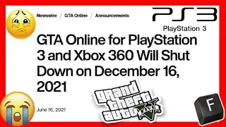 😭ADIÓS GTA V PS3👋