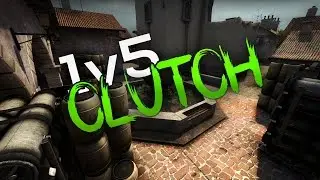 CS:GO Quick Clips #6 1v5 Clutch!!!