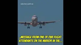 Bomb 💣 Threat on United 265😱 Pilot finds note calm with ATC #aviation #planespotting #atc #cockpit