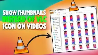 how to show thumbnails instead of VLC icon on videos | TECH ON |