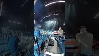 'Round We Go' live at the O2 London from a 360 camera backstage… Stream our new single now 🎤