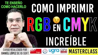 ICC PROFILE 👉PRINT RGB in CMYK🧐 I explain how to do it ✅ MASTERCLASS