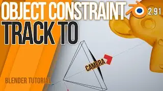 How does my Camera follows an object? / or an object follows my camera? | Blender 2.9 | Tutorial