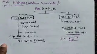 Medium Access Control Sub Layer | Computer Networks 