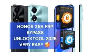 Honor x6a Frp BYPASS UNLOCKTOOL  VERY EASY 2025 ALL HONOR FRP BYPASS NEW UPDATE UNLOCKTOOL 2025🥰🤔🤫🫣🫡