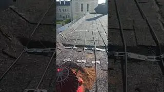 ♨️Обогрев плоской наплавляемой кровли греющим кабелем #обогревкровли #греющийкабель  #водосток