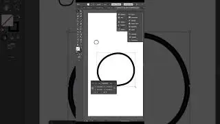 Adobe Illustrator Tutorial: Stroke Scaling ✨ 