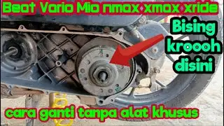 Cara Ganti lahar, laher, bearing Pully belakang sendiri