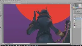 Bloodbourne Speedpaint Timelapse