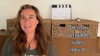 Videorevolutie - WAUW - AI vertaalt JE VIDEO 123 naar vreemde talen