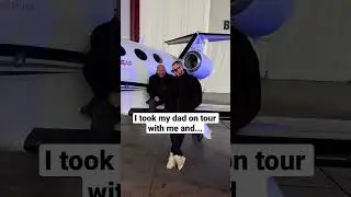 Took my dad on tour with me 🤣