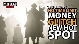 (No Time Limit) Money Glitch NEW HOT SPOT *Unlimited Money/XP Glitch* in Red Dead Online (Rhodes)