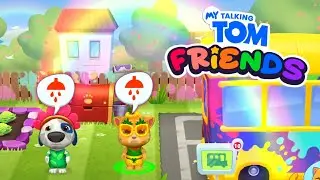 My Talking Tom Friends New Spring Sticker Book Update Gameplay Walkthrough Episode 253