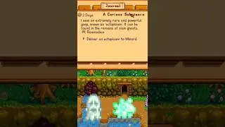A Curious Subtance Quests - Stardew Valley Speacial Orders
