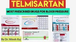 TELMISARTAN (Telma, Telvas, Telmikind) Most effective medicine for Blood Pressure In Hindi