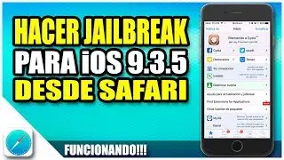 Instalar Phoenix desde Safari | Jailbreak para iOS 9.3.5 desde Safari