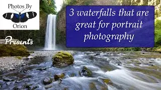 Three great waterfalls to get family portraits near in the Willamette Valley Oregon