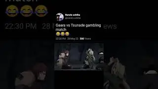 Naruto funny Gaara vs Tsunade gambling match 