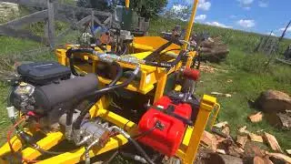 #55 Cord King Repeater 29, Unload, Setup and first time running. #Repeater29 #CordKing @cordwoodking