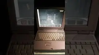 Duke Nukem 3D on Laptop of 1997