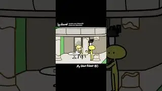 80 - bob's second super save 😳😳🦸😶😶 | #myghostfriend #animation #shorts #dsand #anime #cute