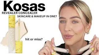KOSAS revealer concealer honest review | skincare + makeup 