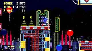 sonic 3 air ( carnival night zone ) walkthrough with sonic and tails