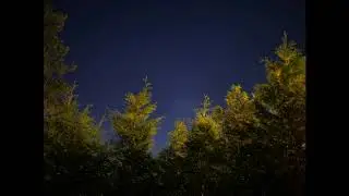 My first night time lapse