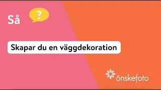 Hur skapar jag en väggdekoration?