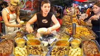 Food Fair at the National Olympic Stadium, Phnom Penh, Cambodia Food