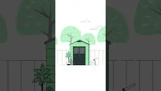 2D Animation. Fake 3D Rotation. After Effects 