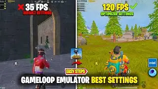 🔧 Boost FPS & Fix Lag in PUBG Mobile on Gameloop Emulator 📈 | Best Settings for No FPS Drops ✅
