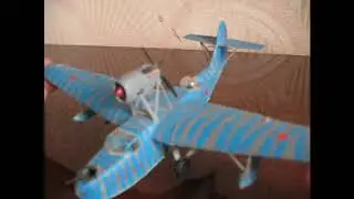 летающая лодка МБР 2(модель самолета)