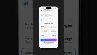 🚀 Professional SwiftUI In App Purchase Screen Premium iOS Design with Smooth Animations 💎