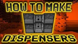 How to Make a Dispenser in Minecraft! - Scalacube