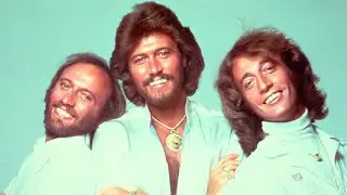The Bee Gees - Wish You Were Here (Lyrics)