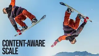 Extend Background Using Content-Aware Scale in Photoshop