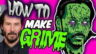 HOW TO MAKE A GRIME JOHN WICK  ( ADOBE ILLUSTRATOR )