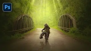 Photoshop for Beginners - Dramatic Village Photo Manipulation with Soft Light