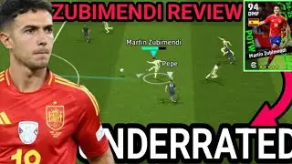 97 Rated POTW Martin Zubimendi Review | eFootball 2025 Mobile.