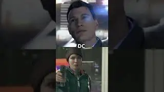 Connor Vs Kara #shorts #fyp #connor #detroit #detroitbecomehuman #markus