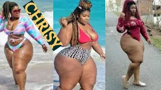 Stunning Curvy Plus Size Model / CHRISY From USA / Fashion Display / Miss Curvy World